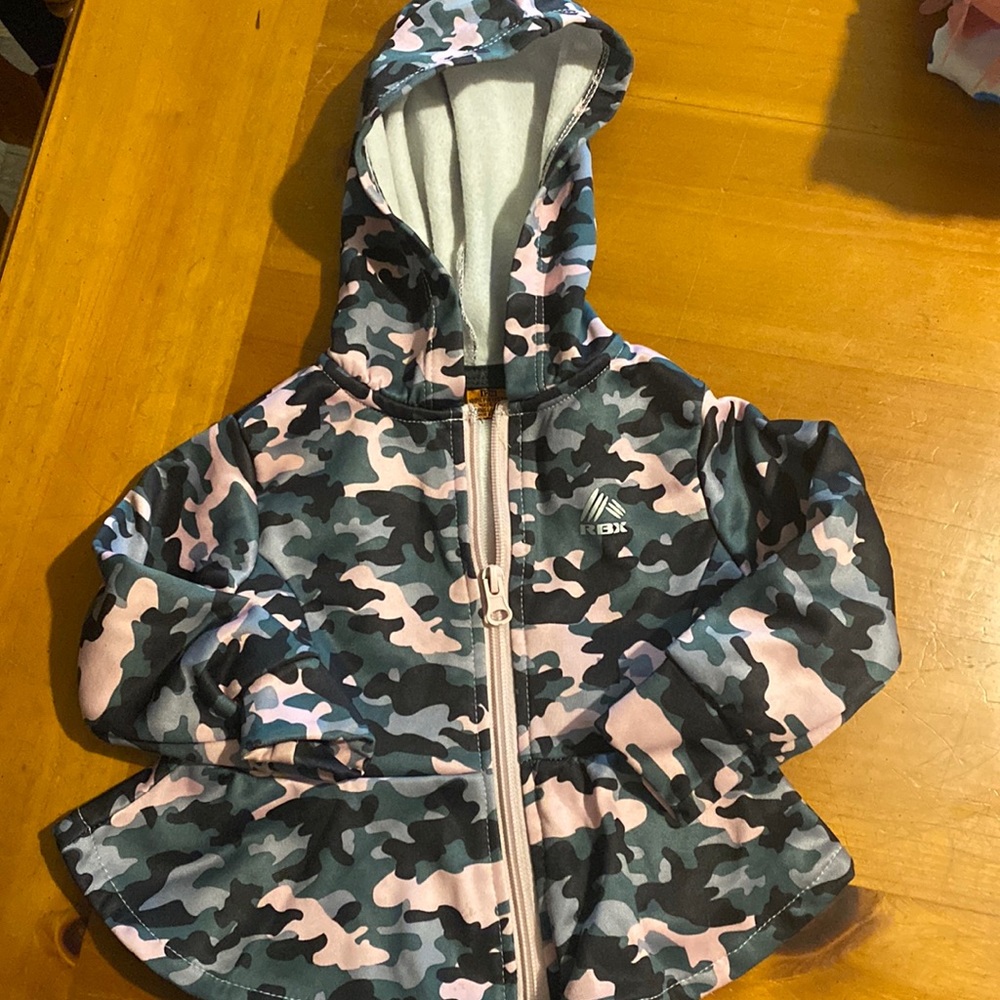 Baby girl camo jacket